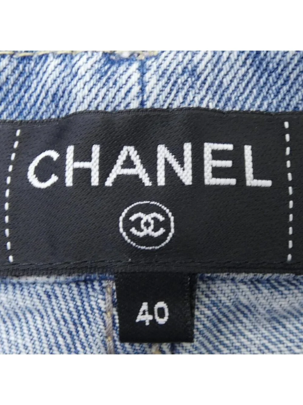 Chanel 25 Shorts Blue